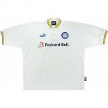 Thailandia Maglia Leeds United Home Retro 1997 1998 Bianco Thailandia Maglia Leeds United Home Retro 1997 1998 Bianco