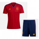 Maglia Spagna Home Bambino 2022 2023 Maglia Spagna Home Bambino 2022 2023