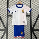 Maglia Francia Away Bambino 2024 Maglia Francia Away Bambino 2024