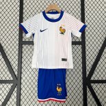 Maglia Francia Away Bambino 2024 Maglia Francia Away Bambino 2024