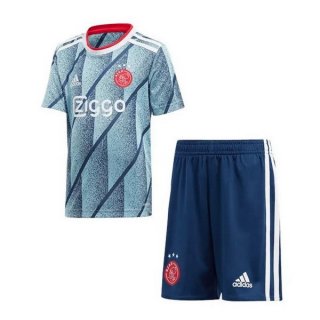 Maglia Ajax Away Bambino 2020 2021 Blu
