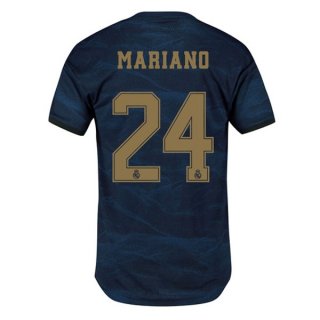 Maglia Real Madrid NO.24 Mariano Away 2019 2020 Blu
