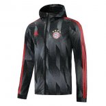 Giacca a Vento Bayern Munich 2021 2022 Nero Rosso