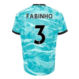 Maglia Liverpool NO.3 Fabinho Away 2020 2021 Blu