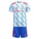 Maglia Manchester United Away Bambino 2021 2022