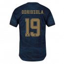 Maglia Real Madrid NO.19 Odriozola Away 2019 2020 Blu Maglia Real Madrid NO.19 Odriozola Away 2019 2020 Blu
