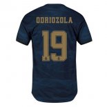 Maglia Real Madrid NO.19 Odriozola Away 2019 2020 Blu
