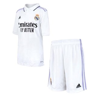 Maglia Real Madrid Home Bambino 2022 2023