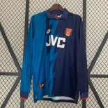 Thailandia Maglia Arsenal Away ML Retro 1995 1996 Thailandia Maglia Arsenal Away ML Retro 1995 1996