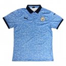 Polo Manchester City 2020 2021 Blu Polo Manchester City 2020 2021 Blu