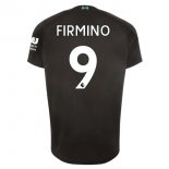 Maglia Liverpool NO.9 Firmino Terza 2019 2020 Nero