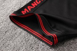 Polo Set Completo Manchester United 2019 2020 Nero Rosso Polo Set Completo Manchester United 2019 2020 Nero Rosso