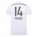 Maglia Bayern Munich NO.14 Perisic Away 2019 2020 Bianco Maglia Bayern Munich NO.14 Perisic Away 2019 2020 Bianco