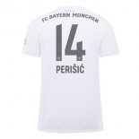 Maglia Bayern Munich NO.14 Perisic Away 2019 2020 Bianco Maglia Bayern Munich NO.14 Perisic Away 2019 2020 Bianco