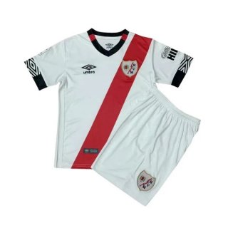 Maglia Rayo Vallecano Home Bambino 2020/2021 Bianco