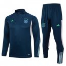 Felpa Allenamento Ajax 2023 2024 Blu Felpa Allenamento Ajax 2023 2024 Blu