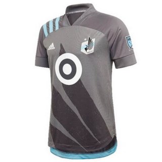 Thailandia Maglia Minnesota United Home 2020 2021 Grigio