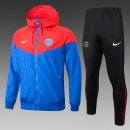 Giacca a vento PSG Set Completo 2025 2026 Rosso Blu