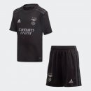 Maglia Benfica Away Bambino 2020 2021 Nero