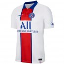Thailandia Maglia Paris Saint Germain Away 2020 2021 Bianco Thailandia Maglia Paris Saint Germain Away 2020 2021 Bianco