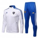 Giacca Boca Juniors 2022 Bianco Blu Giacca Boca Juniors 2022 Bianco Blu