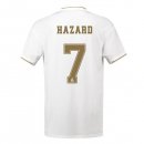 Maglia Real Madrid NO.7 Hazard Home 2019 2020 Bianco Maglia Real Madrid NO.7 Hazard Home 2019 2020 Bianco