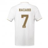 Maglia Real Madrid NO.7 Hazard Home 2019 2020 Bianco