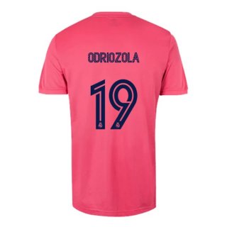 Maglia Real Madrid Away NO.19 Odriozola 2020 2021 Rosa