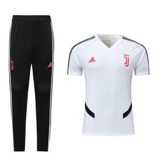 Maglia di Formazione Juventus Set Completo 2019 2020 Bianco Nero