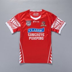 Thailandia Maglia Tonga Home 2017 2018 Rosso Thailandia Maglia Tonga Home 2017 2018 Rosso