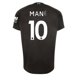 Maglia Liverpool NO.10 Mane Terza 2019 2020 Nero