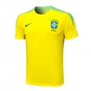 Maglia Formazione Brasile 2024 2025 Giallo Verde Maglia Formazione Brasile 2024 2025 Giallo Verde