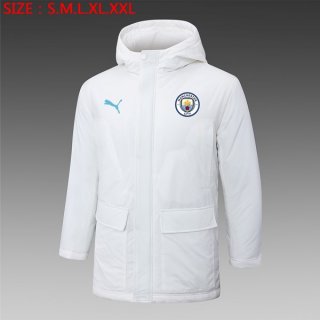 Piumino Manchester City 2024 2025 Bianco 2
