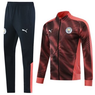 Felpa Manchester City 2019 2020 Rosso Nero