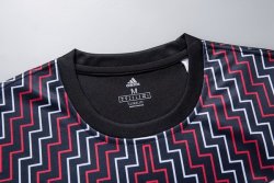 Maglia di Formazione Rugby All Blacks 2018 Nero Rosso