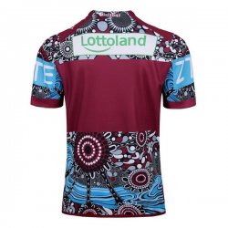 Thailandia Maglia Manly Sea Eagles Indígena 2017 2018 Rosso
