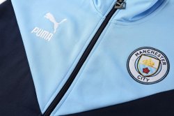 Felpa Manchester City 2019 2020 Blu Bianco