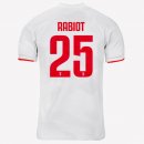 Maglia Juventus NO.25 Rabiot Away 2019 2020 Grigio Bianco