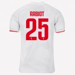 Maglia Juventus NO.25 Rabiot Away 2019 2020 Grigio Bianco