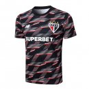 Maglia Formazione Sao Paulo 2024 2025 Nero Rosso Maglia Formazione Sao Paulo 2024 2025 Nero Rosso