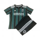 Maglia Los Angeles Galaxy Away Bambino 2021 2022 Verde Maglia Los Angeles Galaxy Away Bambino 2021 2022 Verde
