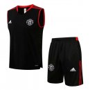 Maglia Manchester United Senza Maniche 2022 Nero 1 Maglia Manchester United Senza Maniche 2022 Nero 1