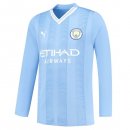 Thailandia Maglia Manchester City Home ML 2023 2024 Thailandia Maglia Manchester City Home ML 2023 2024