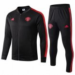 Felpa Manchester United 2019 2020 Rosso Nero Felpa Manchester United 2019 2020 Rosso Nero