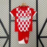 Maglia Girona Home Bambino 2024 2025 Maglia Girona Home Bambino 2024 2025
