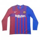 Maglia Barcellona Home ML 2021 2022 Rosso Blu Maglia Barcellona Home ML 2021 2022 Rosso Blu