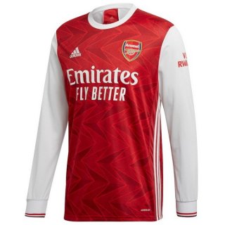 Thailandia Maglia Arsenal Home Ml 2020 2021 Rosso