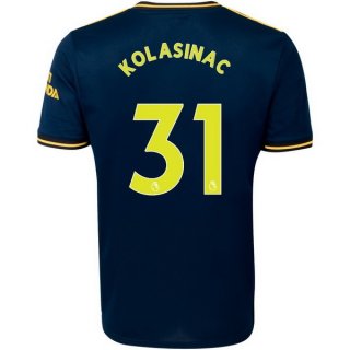 Maglia Arsenal NO.31 Kolasinac Terza 2019 2020 Blu