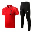 Polo Liverpool Set Completo 2022 2023 Rosso Polo Liverpool Set Completo 2022 2023 Rosso