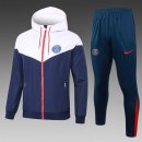 Giacca a vento PSG Set Completo 2025 2026 Bianco Blu